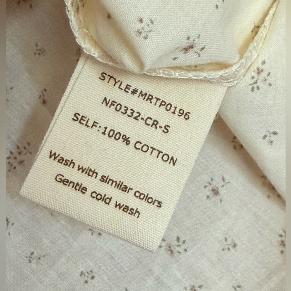 Neuflora Sadie Blouse, Size Small - Picture 8 of 16